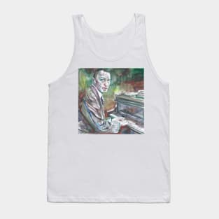 SERGEI RACHMANINOFF watercolor portrait .2 Tank Top